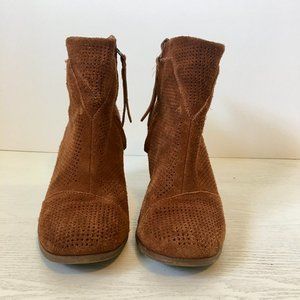 TOMS Suede Booties